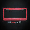 Crystal Rhinestone License Plate Frame for Cars