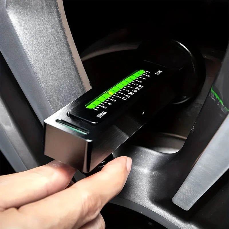 Magnetic Camber and Caster Gauge for Wheel Alignment