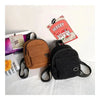 Mini Corduroy Backpack