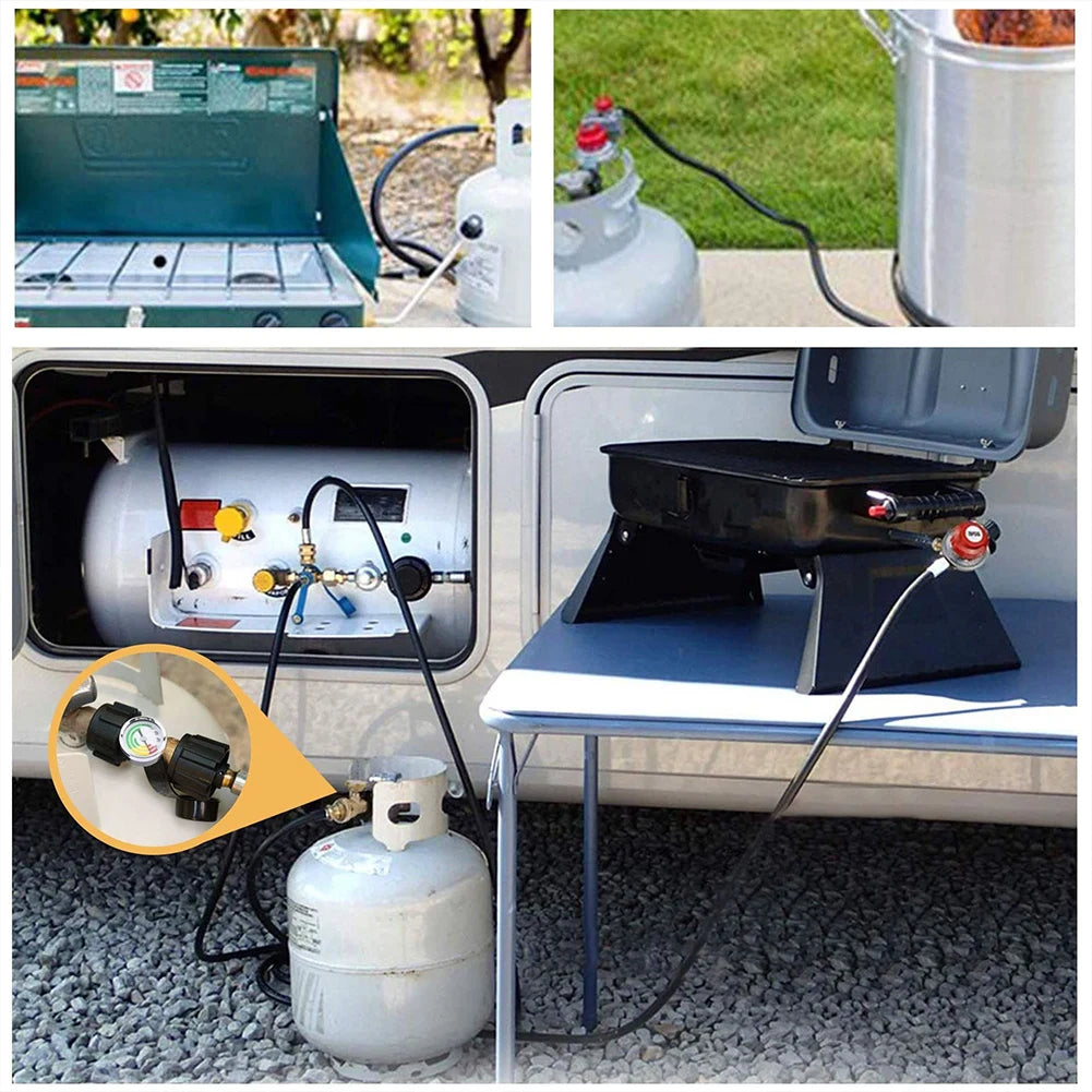 Propane Tank Gauge Level Indicator with QCC1/Type 1 Connection
