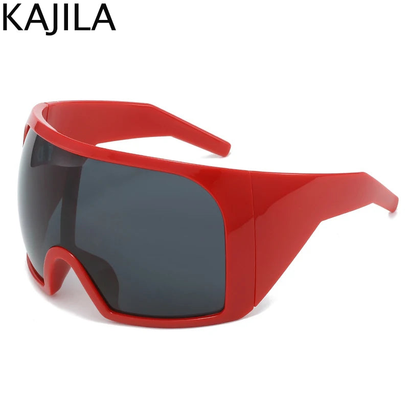 Oversized Shield Sunglasses