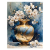 Vintage Vase & Flowers Diamond Painting Kit