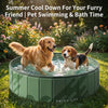 Foldable Anti-Scratch Pet Bath Tub with Quick Drain