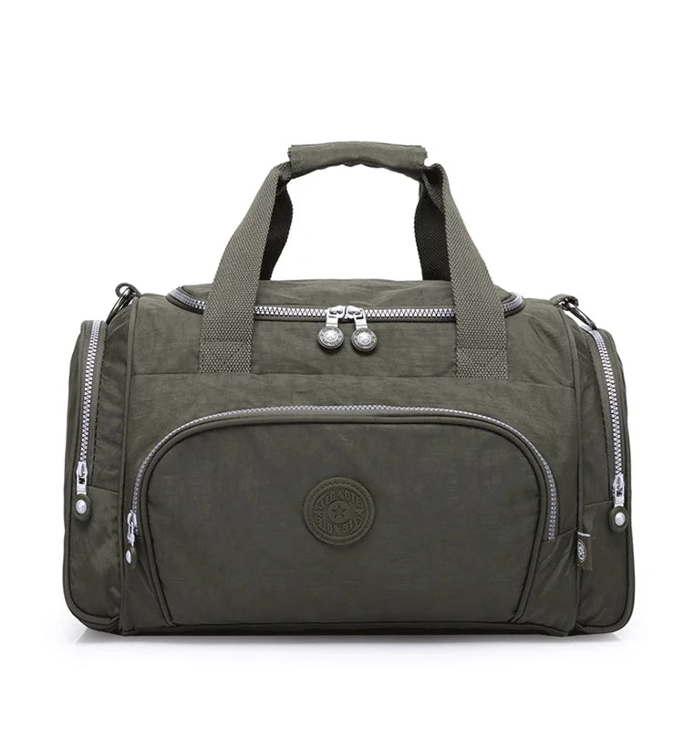 Lightweight Nylon Travel Duffle Bag for Women