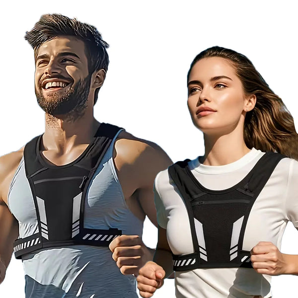 Adjustable Weighted Vest for Running & Fitness