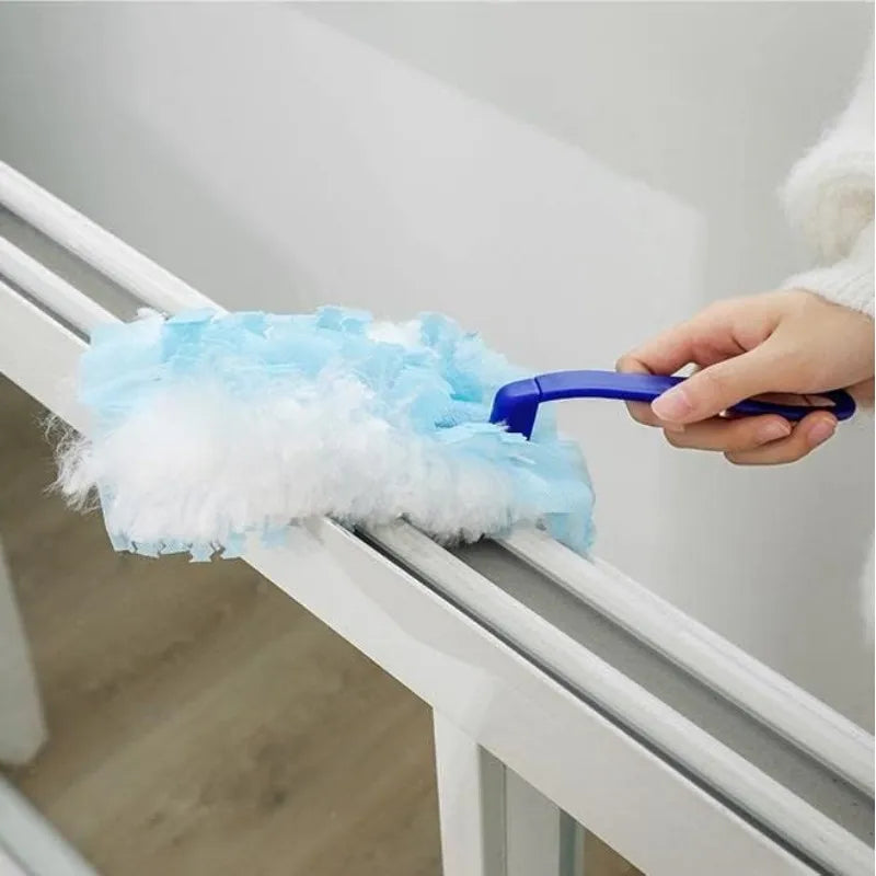 Electrostatic Duster with Replaceable Refill Heads