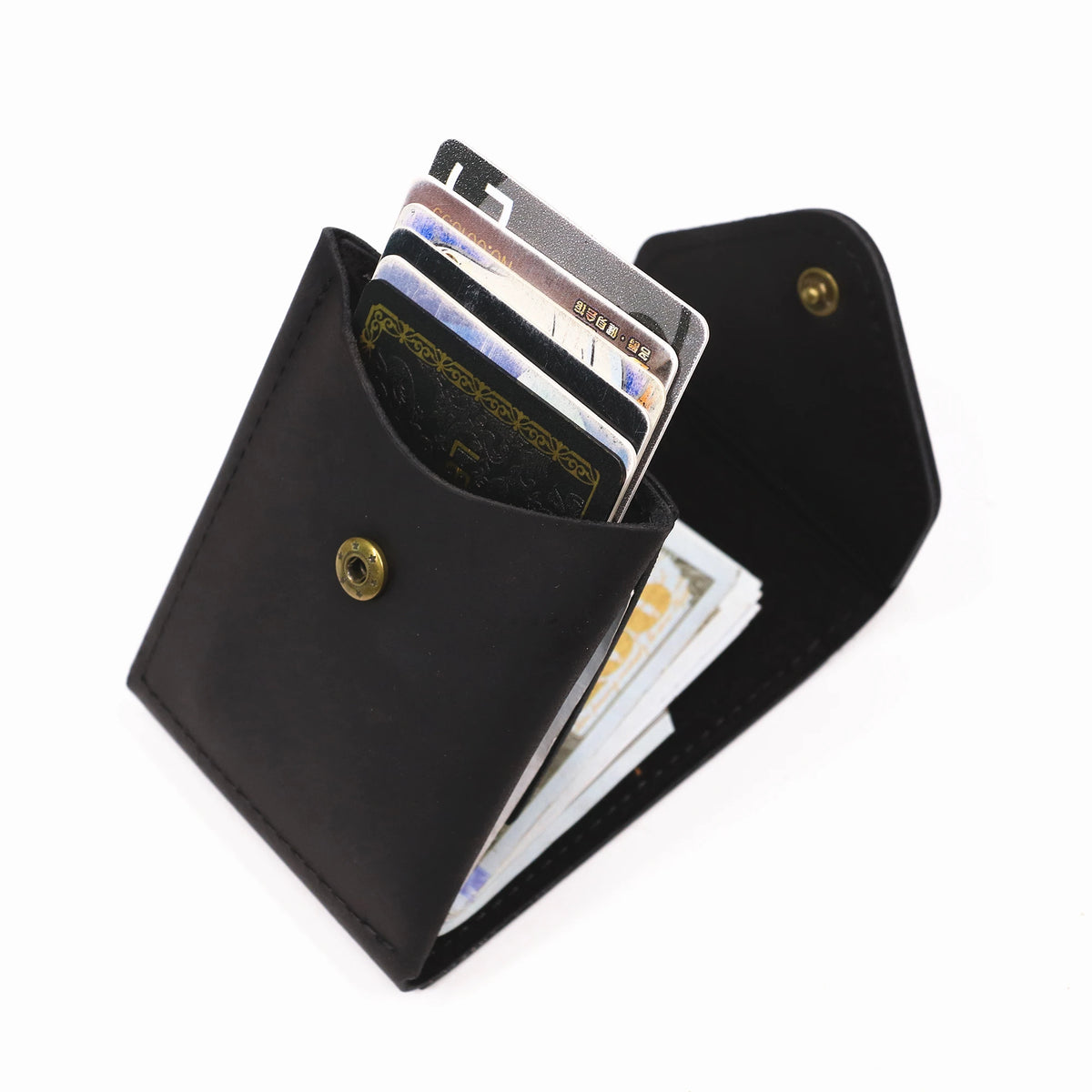 Slim Full-Grain Leather Wallet for Men