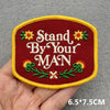 Pink Embroidered Iron-On Letter Patches for Clothing & Accessories