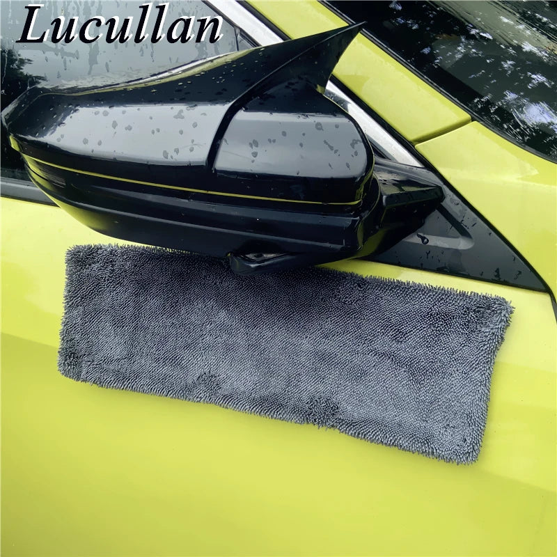Serviette en microfibre magnétique pour séchage automobile