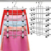 Space-Saving Clip Pants Hangers with 360° Swivel Hook