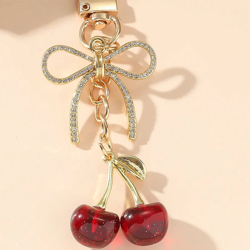 Cherry Pendant Keychain