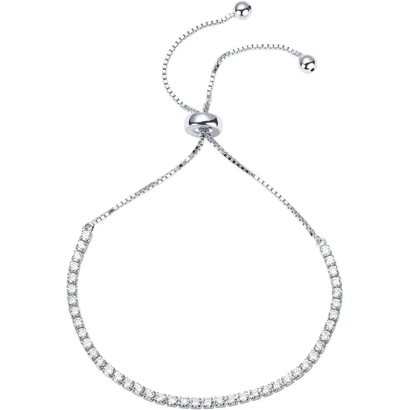 Classic Tennis Bracelet with Cubic Zirconia