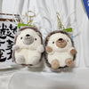Cute Plush Hedgehog Keychain — Soft Stuffed Keyring for Bags & Keys