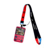 Retro Tape Design Lanyard with Card Holder