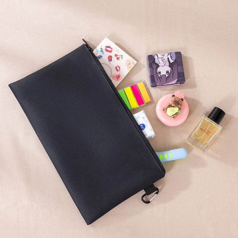 Portable Tool & Organizer Roll-Up Storage Bag with Secure Zipper