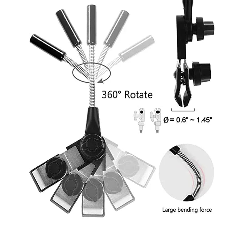 UV Protection Stroller Umbrella with Adjustable Clamp