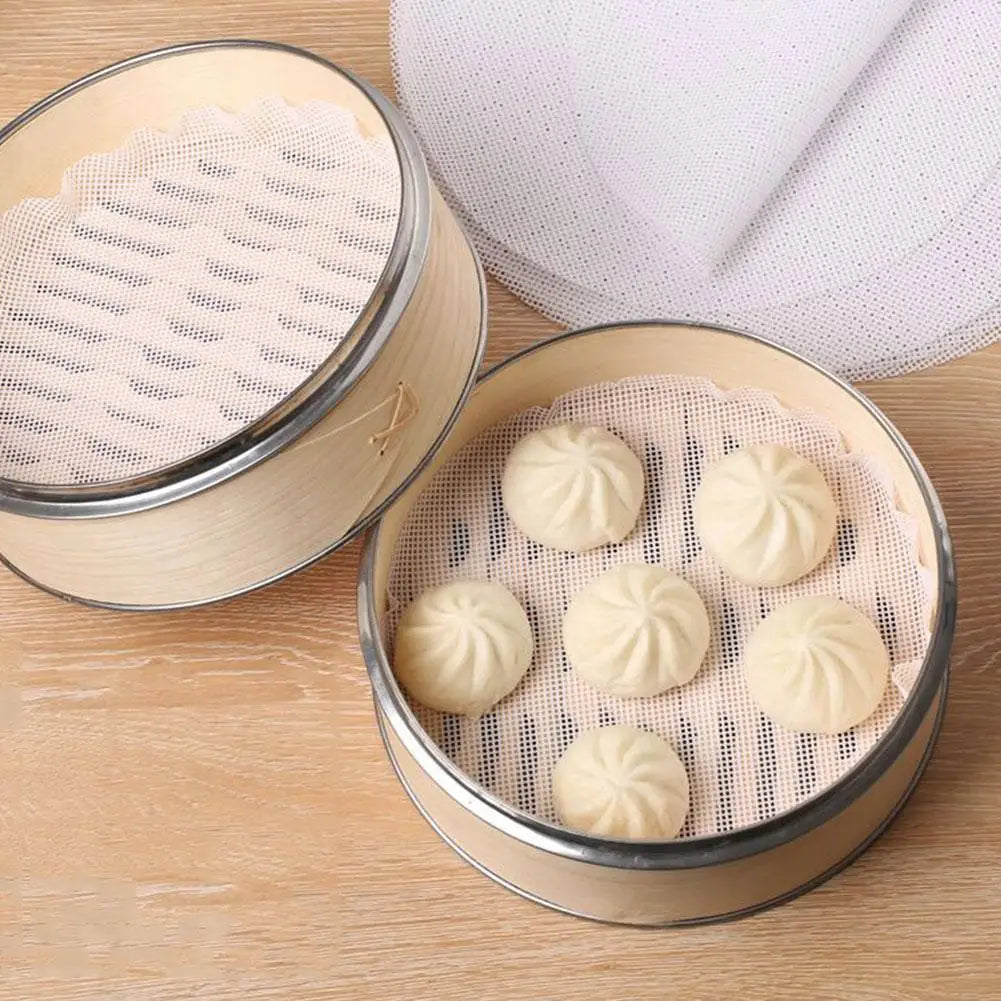 Reusable Non-Stick Silicone Steamer Mat (Multi-Size)
