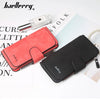 Classic Long PU Leather Wallet with Multiple Pockets
