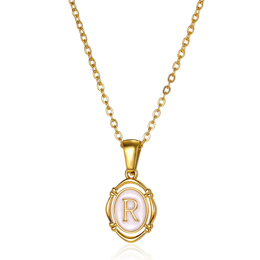 Collier Lettre Initiale Personnalisé