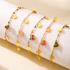 Heart Charm Stainless Steel Jewelry Set