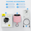 4-in-1 Fast Charging Power Bank with Built-In Cables and LED Display