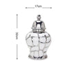 Nordic Ceramic Electroplated Tabletop Vase