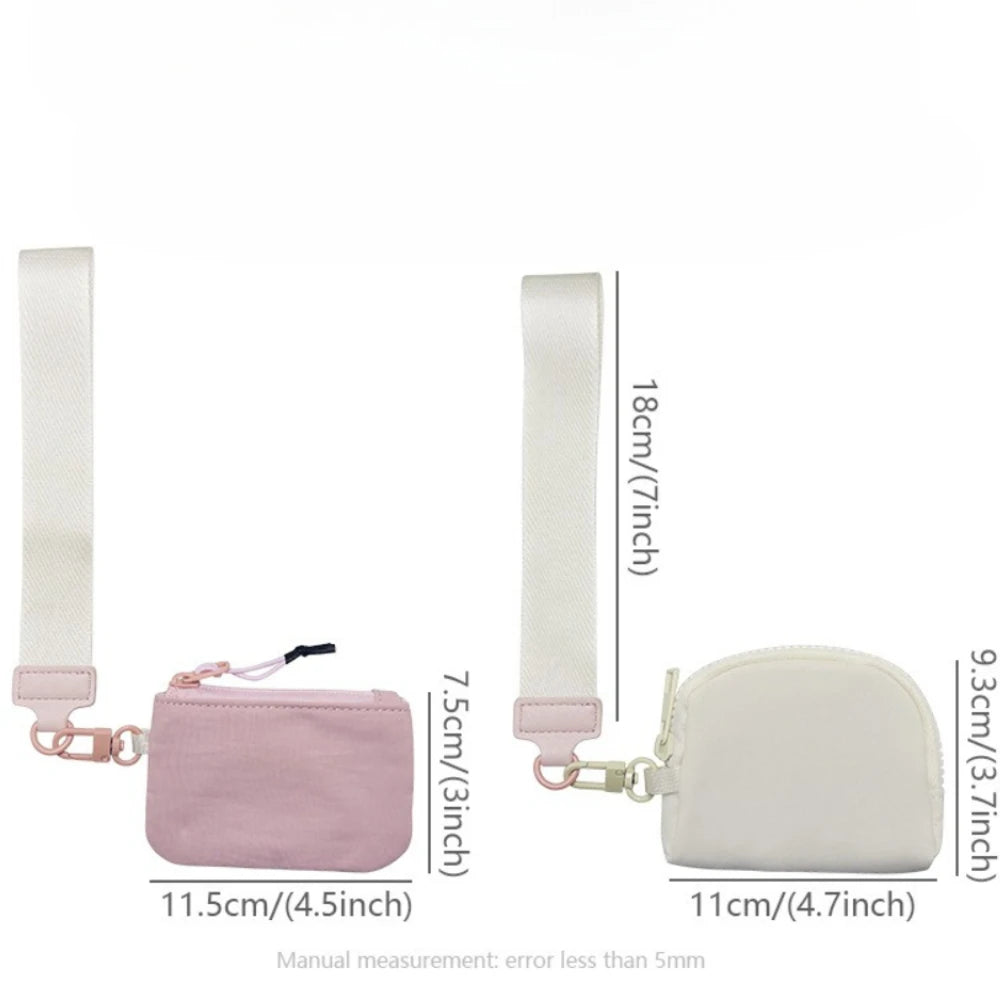 Mini Zip-Around Wristlet Wallet Set (2 Pack)