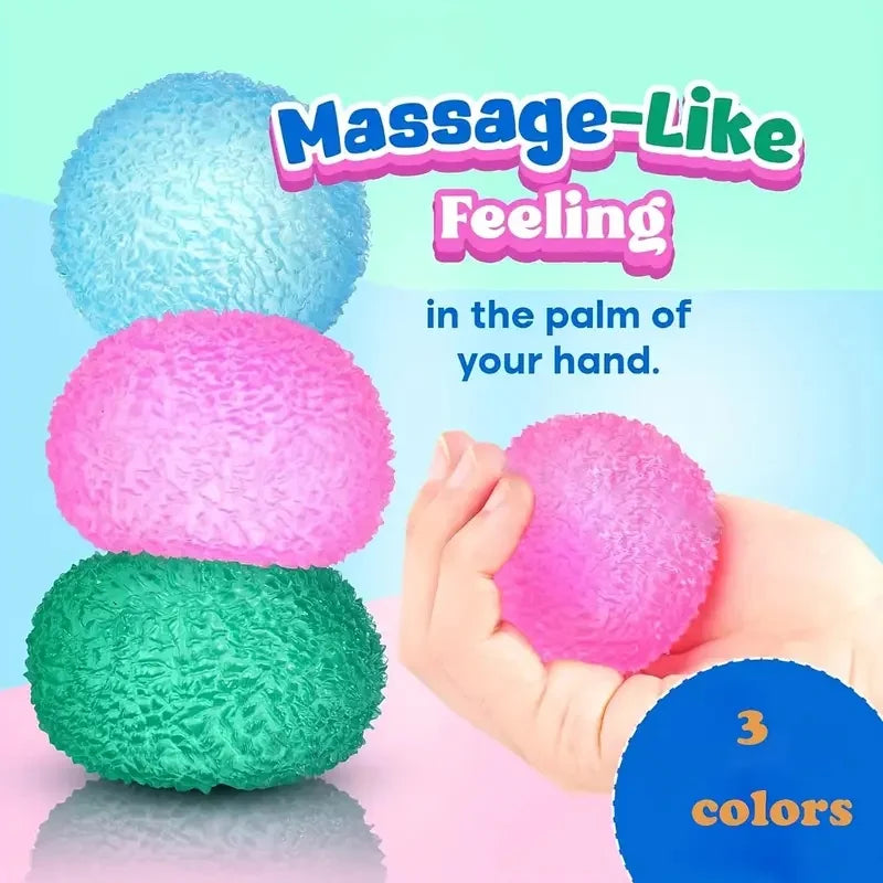 Squishy Ice Ball Sensory Stress Toy for Kids