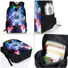 CR7 Football Player 3D Cartoon School Backpack Set for Kids