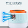 Solar-Powered LED Camping Lantern with Power Bank & Remote