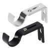 Adjustable Wall-Mounted Curtain Rod Brackets (Set of 2)