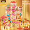 Enchanted Princess Castle DIY Dollhouse with LED Lights