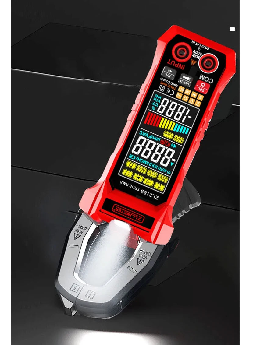 Professional Digital Clamp Meter with 600A AC/DC Range