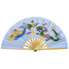 Traditional Bamboo Tai Chi Performance Fan with Protective Cover
