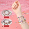 Creative Beaded Bracelet Making Kit with Storage Box