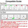 Universal Car Seat Covers — Full Set Front & Rear
