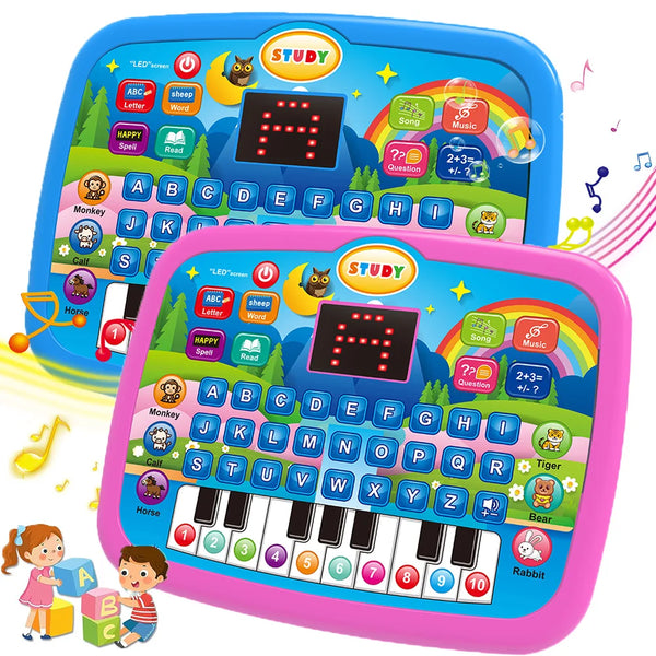 Kids' Learning Tablet & Electronic Keyboard
