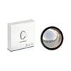 A white box containing two lens guards for a car rear view and 360 degree camera lens.