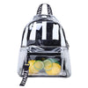 Clear Transparent Backpack for Women – Durable PVC Travel & School Bag