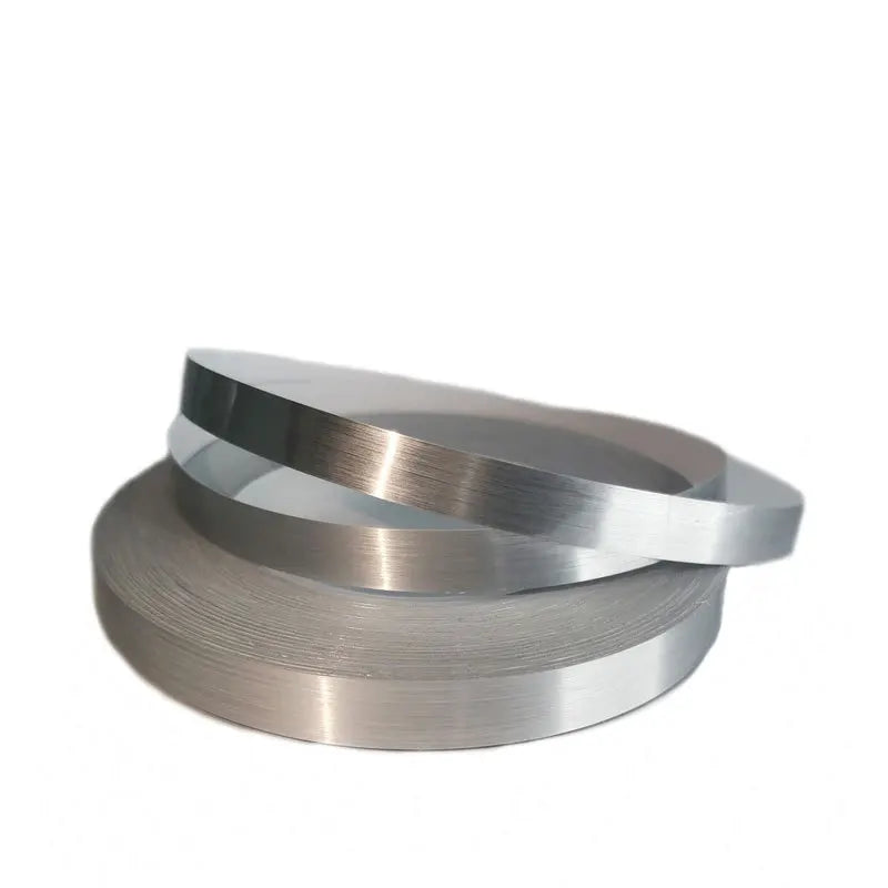 Silver self-adhesive waterproof tile gap sealing tape rolled into a cylinder.