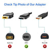 65W USB-C Laptop Charger for Lenovo ThinkPad T480, T580, X280 & More
