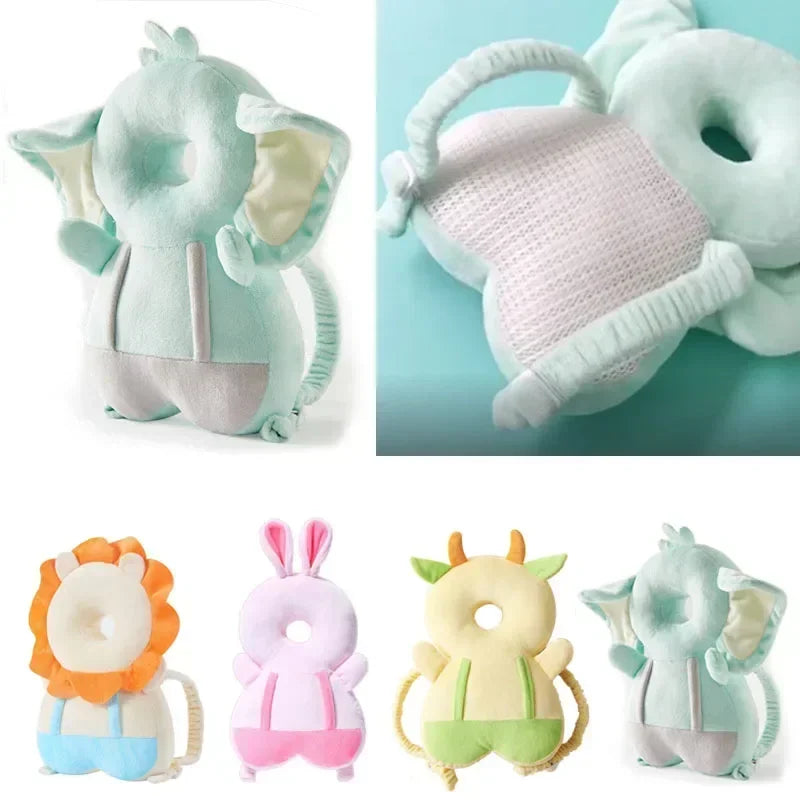 Toddler Head Protector Cushion with Cute Animal Design