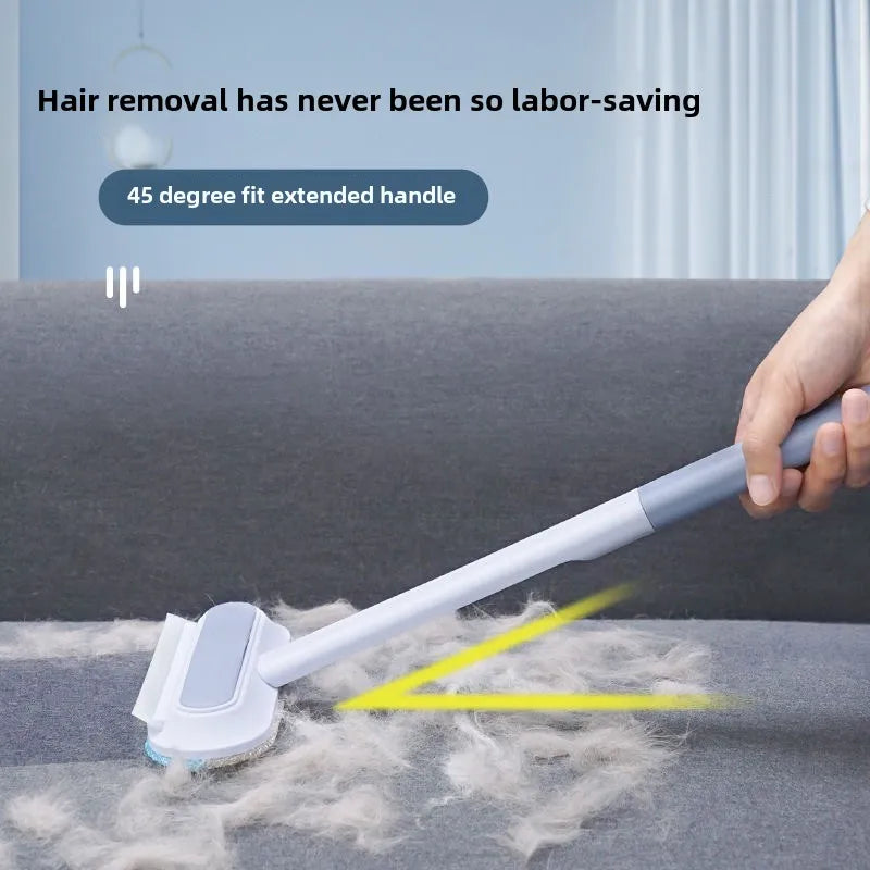 Long-Handle Pet Hair Remover Brush