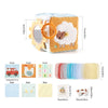 Montessori Sensory Tissue Box Toy with Soft Scarves