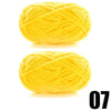 Thick Velvet Yarn for Knitting and Crochet