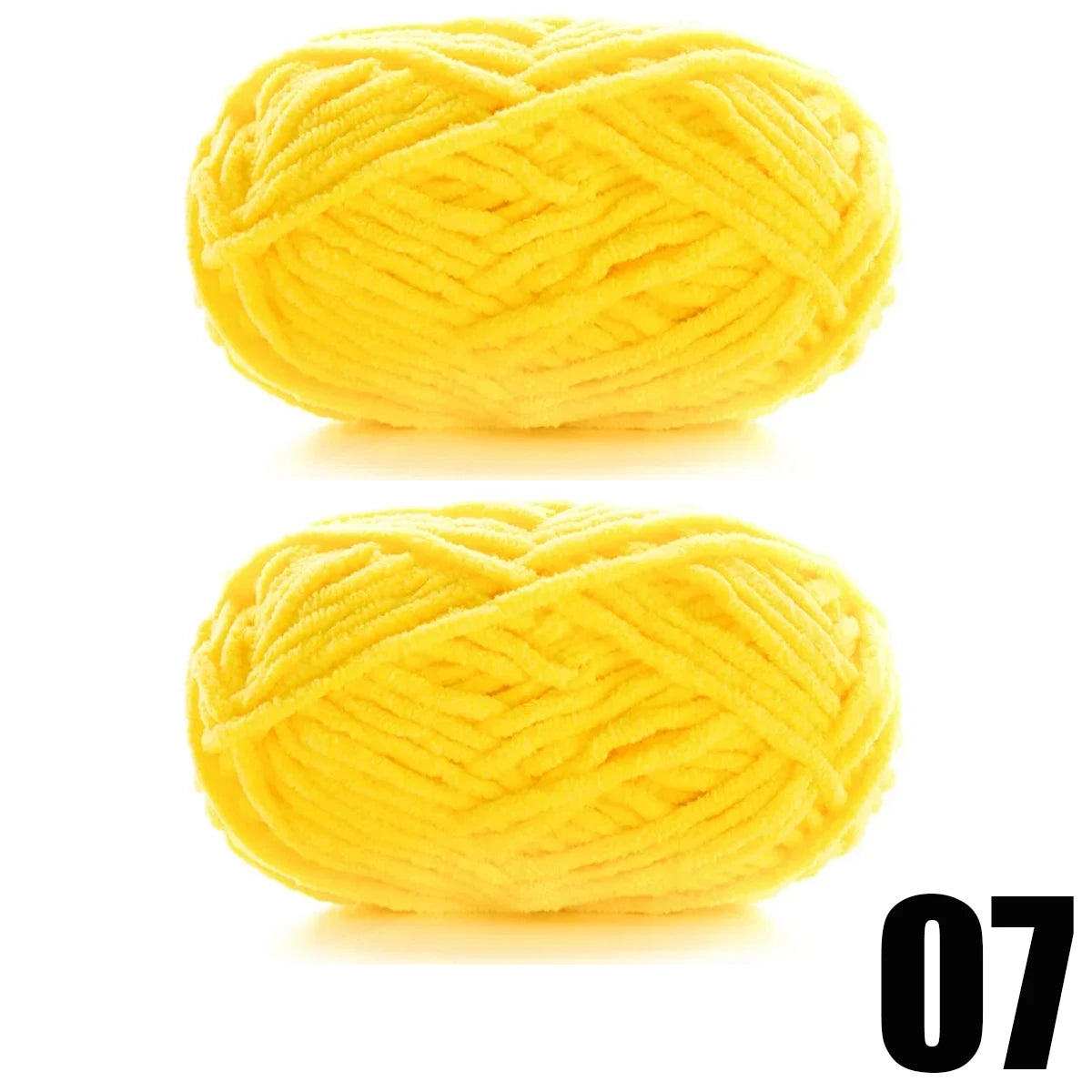 Thick Velvet Yarn for Knitting and Crochet