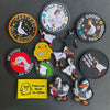 Quirky Animal Applique Patches with Hook and Loop Backing