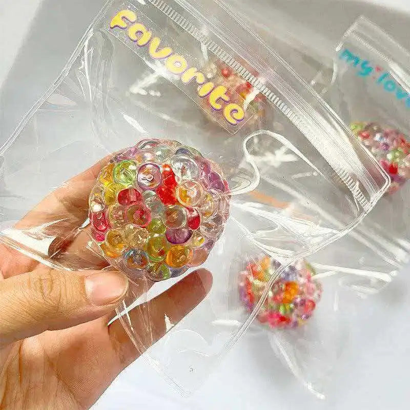 Sensory Fidget Cubes with Squishy Beads – Stress Relief for Kids and Adults