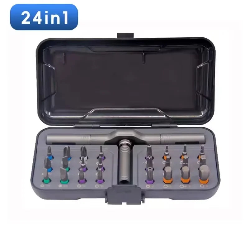 24-Piece Magnetic Screwdriver Set