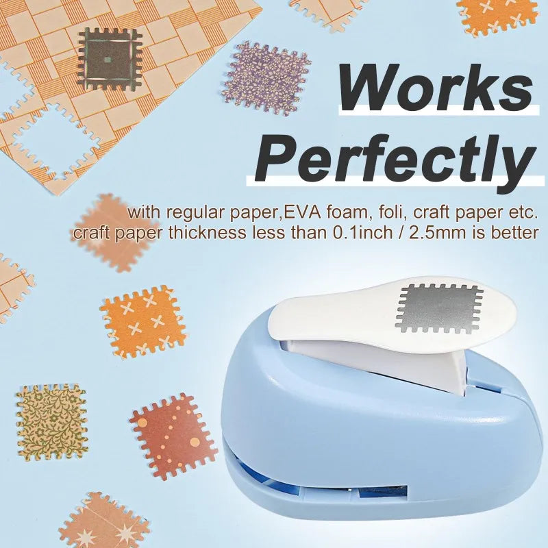 Perforadora con forma de sello para manualidades y scrapbooking